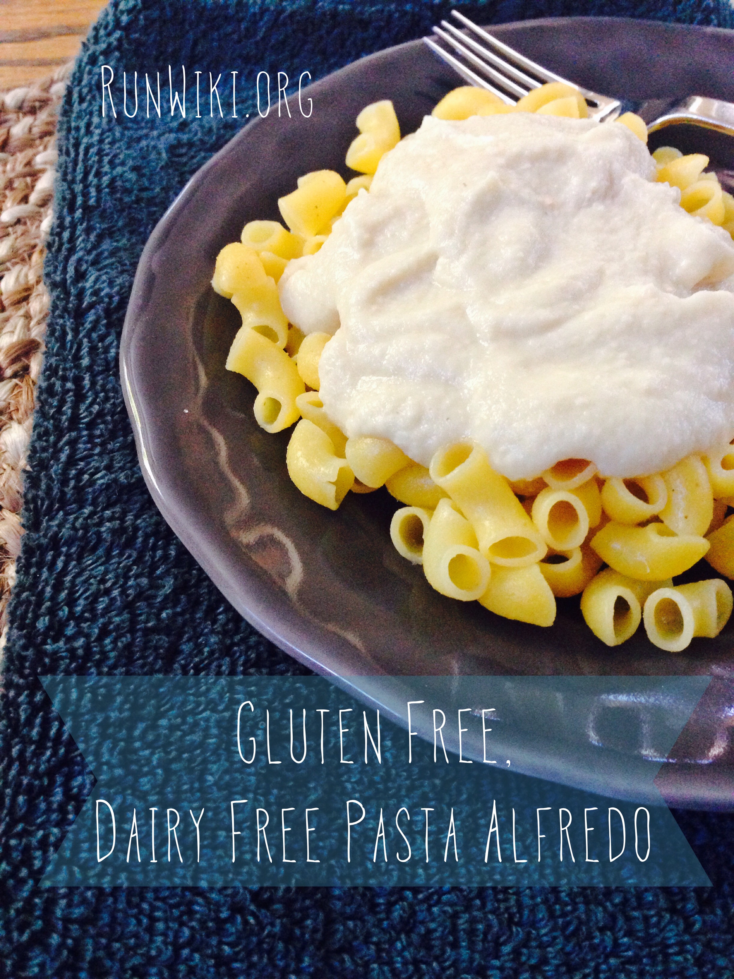 Gluten Free, Vegan Pasta Alfredo & Foodie Link Love